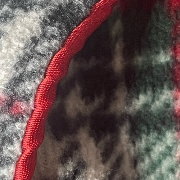 Lauren Ralph Lauren Green Label Satin Piping Plaid Insignia Crest Robe S - Picture 6 of 8